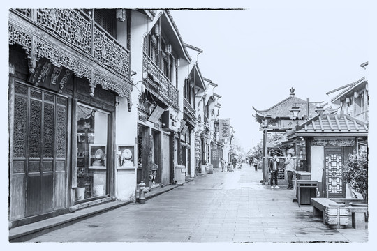 杭州 運(yùn)河古鎮(zhèn) 拱宸橋老照片