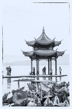 杭州西湖懷舊照片