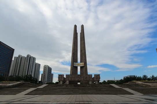 唐山抗震紀(jì)念碑廣場