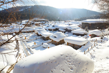 黑龍江雪鄉(xiāng) 中國雪鄉(xiāng) 雪房子
