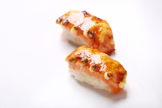 焦糖三文魚(yú)壽司