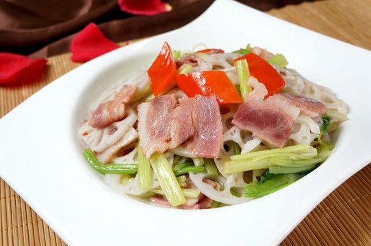 小炒培根