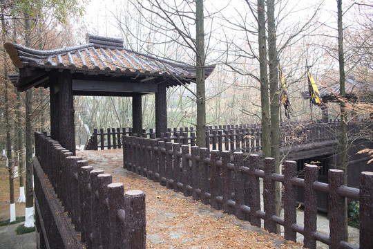 三國城崗樓崗哨