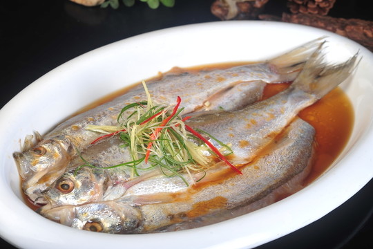 清蒸白絲魚