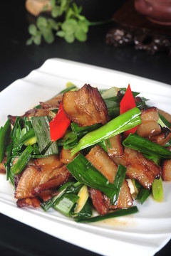 大蒜咸肉