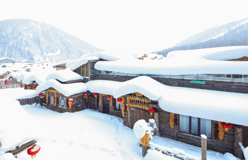 黑龍江雪鄉(xiāng) 中國雪鄉(xiāng) 雪房子