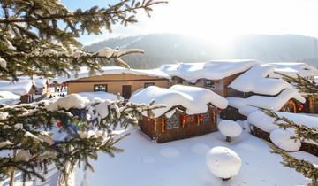 黑龍江雪鄉(xiāng) 中國雪鄉(xiāng) 雪房子