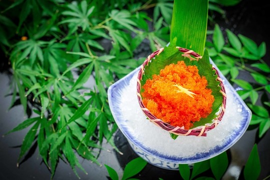 飛魚籽刺身