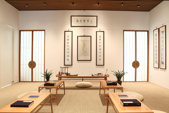 孔子學(xué)堂 禪意 中式風(fēng)格