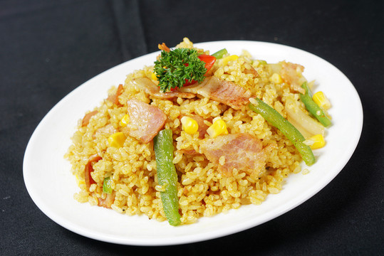 培根炒飯