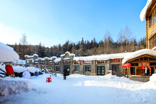 黑龍江雪鄉(xiāng) 雪鄉(xiāng)旅游 雪房子