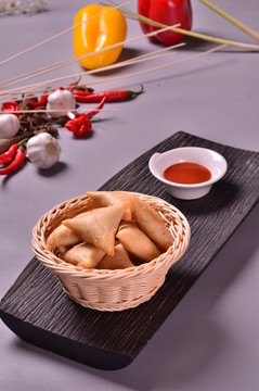 咖喱蔬菜餃