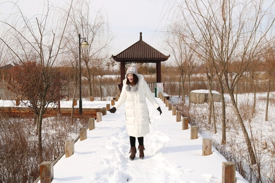 雪地