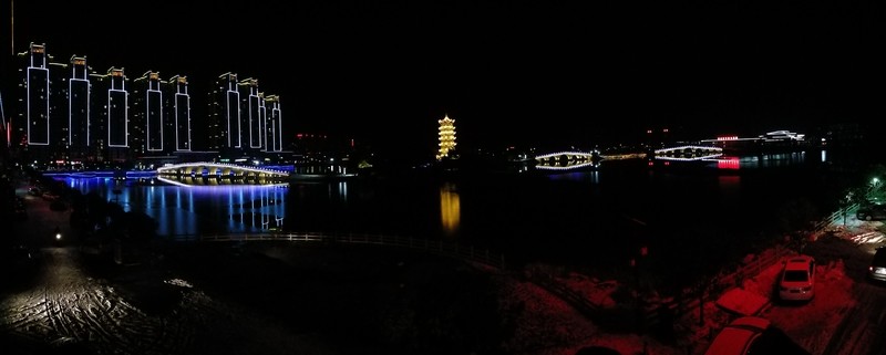 湖光寒夜燈光美 （21）
