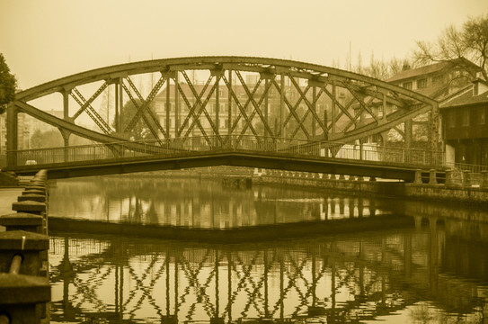 老上海外白渡橋
