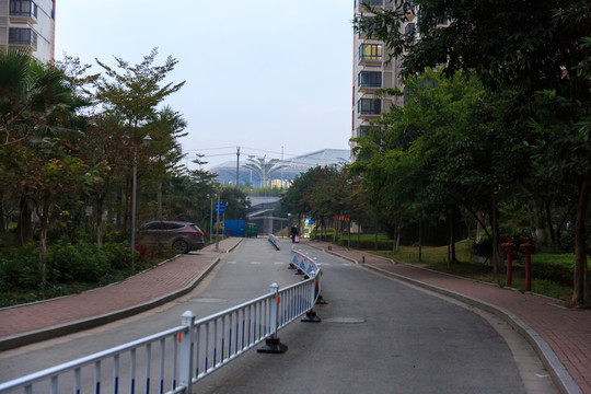 南寧 寧鐵馨苑 小區(qū)道路