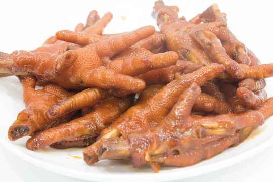 雞爪 紅燒雞爪 鳳爪 高清特寫(xiě)