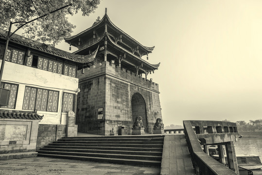 四川古鎮(zhèn)黃龍溪懷舊照片