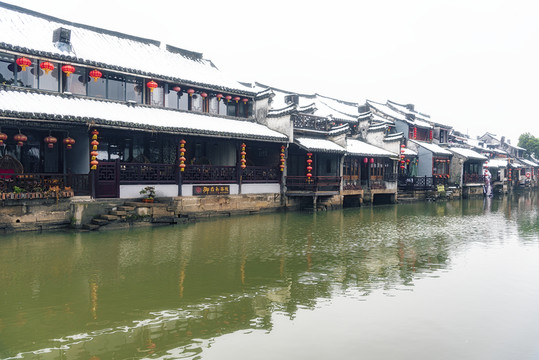 古鎮(zhèn)西塘 雪景