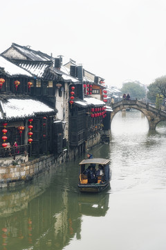 古鎮(zhèn)西塘 雪景