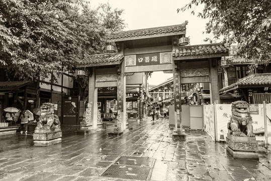 老重慶磁器口古鎮(zhèn)