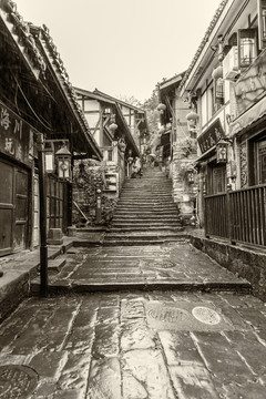 老重慶磁器口古鎮(zhèn)