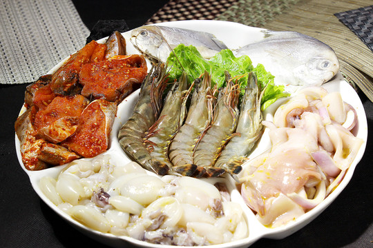 烤什錦海鮮