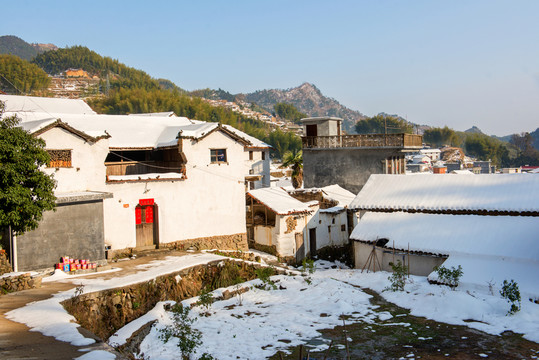 雪后鄉(xiāng)村