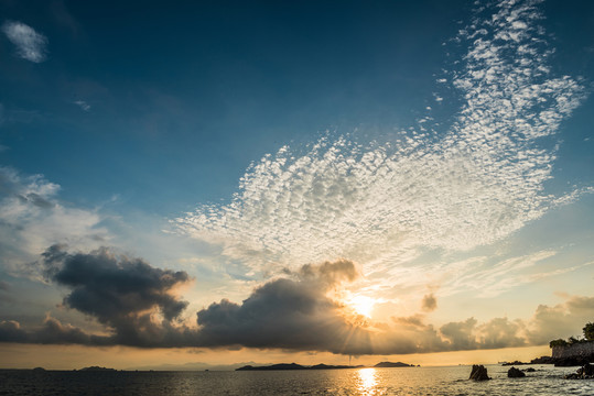 海邊日出