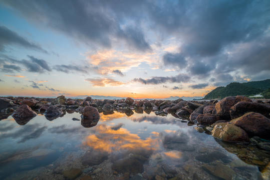 楊梅坑海邊日出