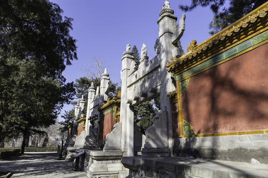 十三陵總神道欞星門