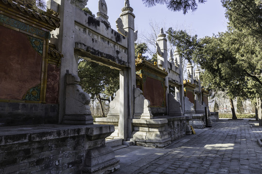 十三陵總神道欞星門