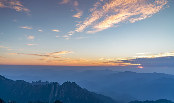 黃山日出