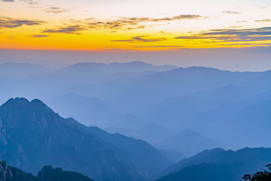 黃山日出