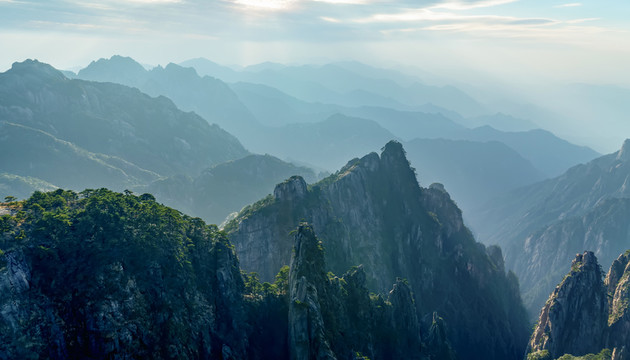 黃山美景