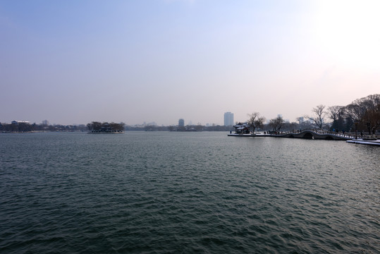 雪后濟(jì)南大明湖 （21）