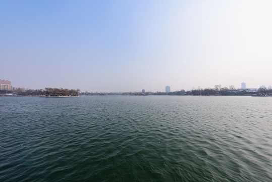 雪后濟(jì)南大明湖 （29）
