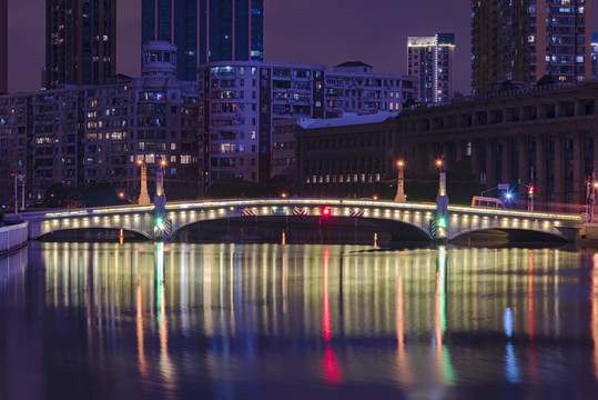 蘇州河夜景