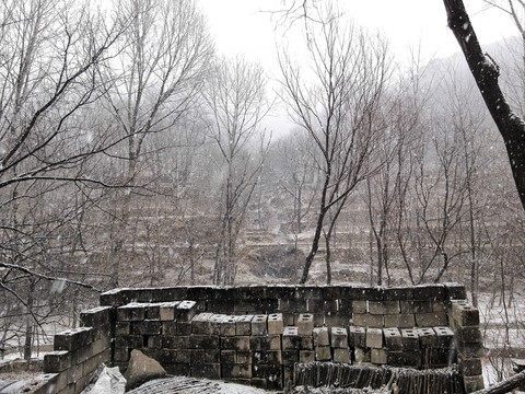 2015年的第一場雪