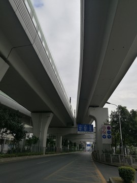 深圳城市地鐵軌道交通道路
