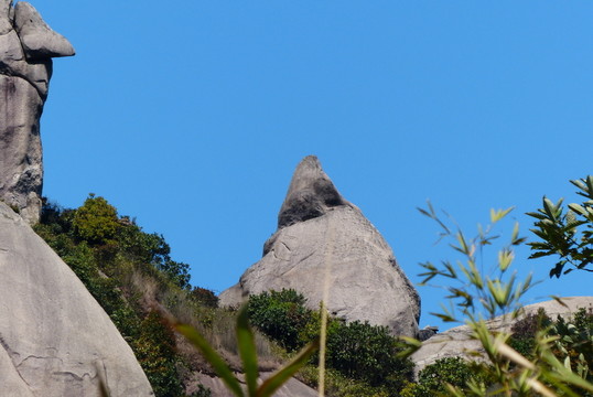 福建漳州烏山風(fēng)景區(qū)石頭特殊形狀