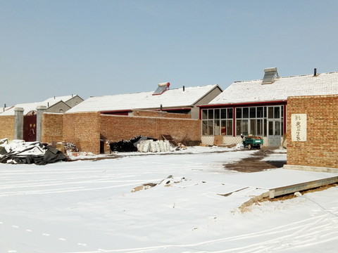 雪后農(nóng)村