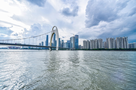 廣州獵德橋風(fēng)光