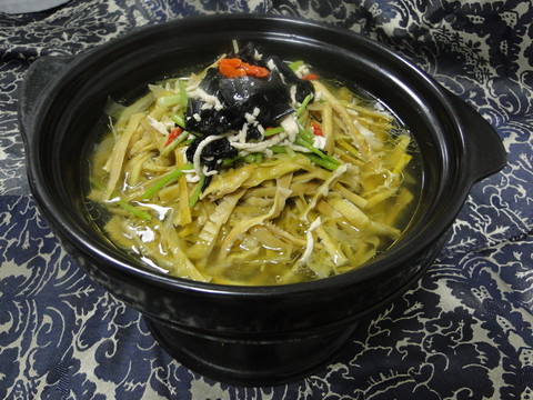 明爐雞汁脆筍