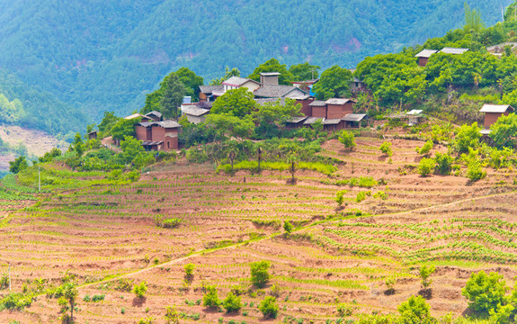 高山上的鄉(xiāng)村