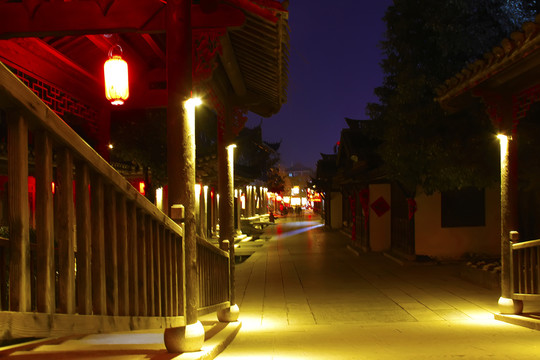 古街夜景