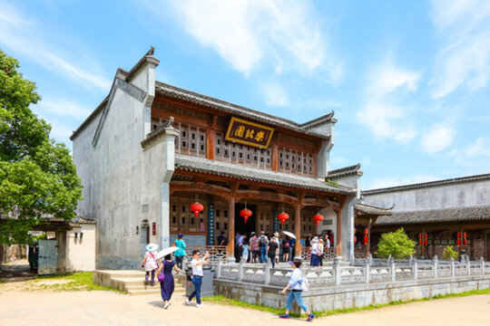 安徽宏村 古鎮(zhèn) 水鄉(xiāng) 安徽農(nóng)村