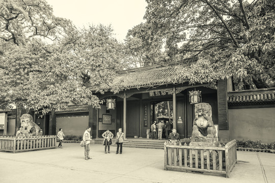 成都錦里古鎮(zhèn)老照片