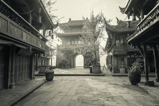 成都黃龍溪古鎮(zhèn)老照片