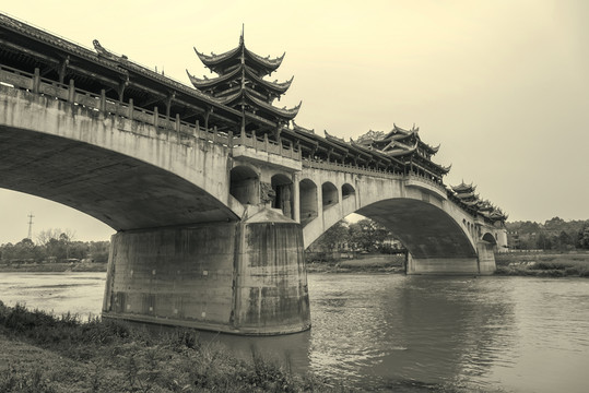 成都古鎮(zhèn)黃龍溪懷舊照片
